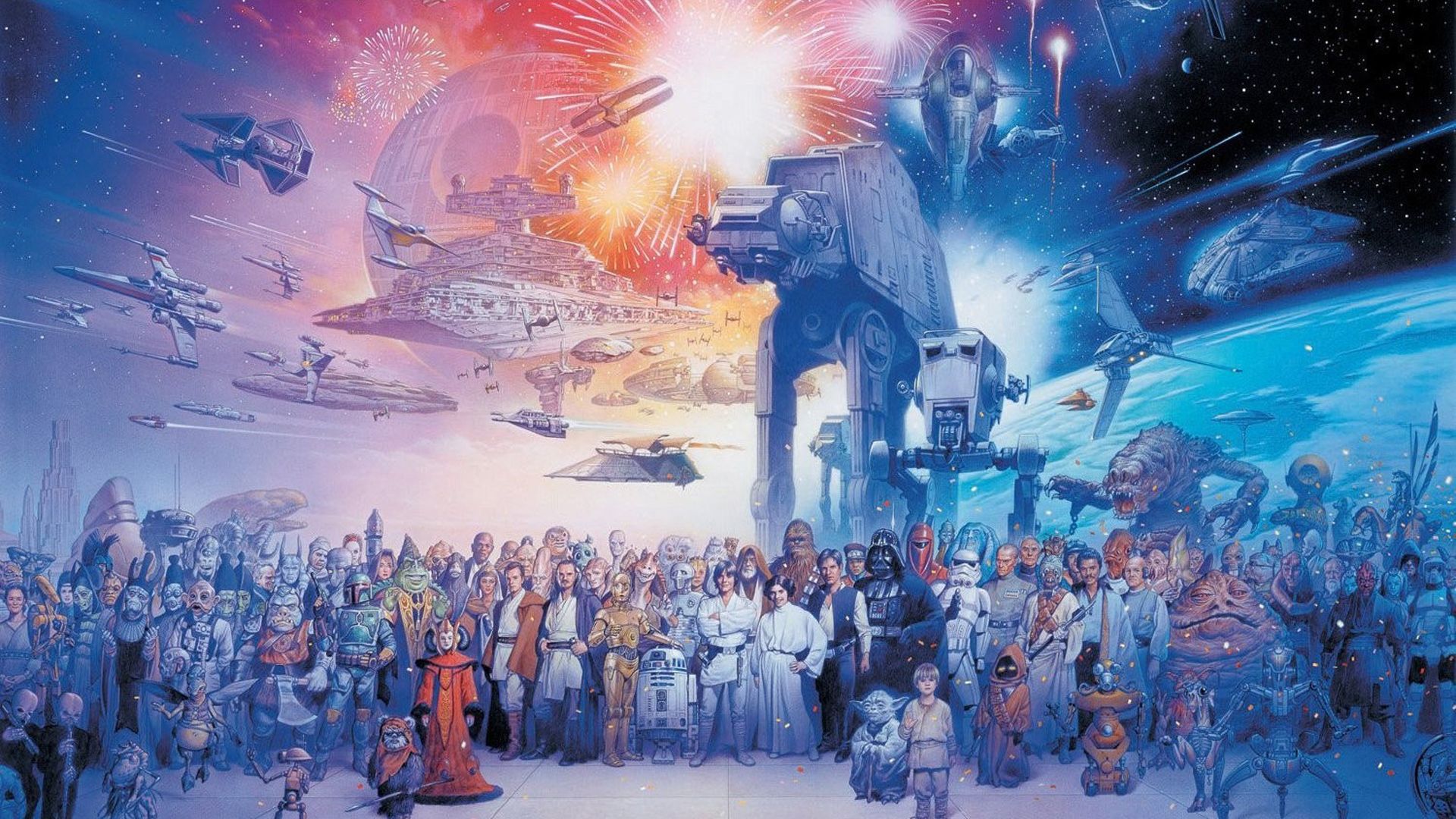 THE STAR WARS UNIVERSE Episodes I-VI by Tsuneo Sanda