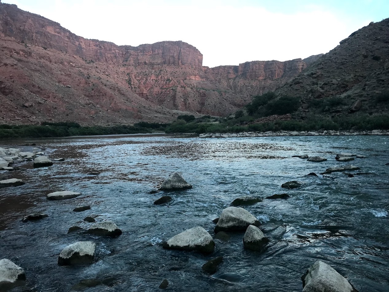 Camping by the Colorado River